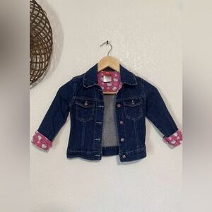 VTG Hello Kitty Girls Rhinestone Denim Jean Jacket